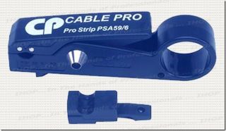CABLEPRO CABLE PRO PSA59/6 Coax Cable Drop Stripper w/Flaring  NEW 
