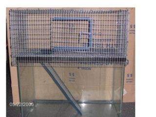 20L 29 gal 1 Story Aquarium Cage Tank Topper gerbil rat hamster gerbil 