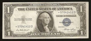 1935 E $1 US Silver Certificate ★★★star★★★ Currency Note 