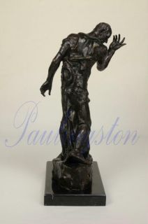 Burghers of Calais Bronze Statue Pierre de Wiessant Auguste Rodin 