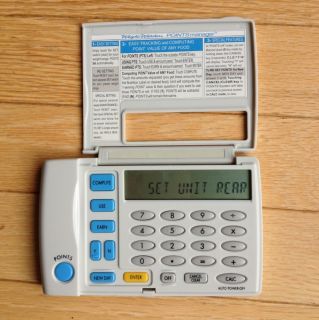 Weight Watchers Flex Points Manager Calculator Model 1818 L K