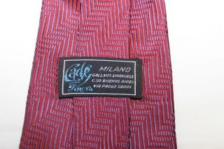 CADè MILANO 100% silk tie. Made in Italy 57114