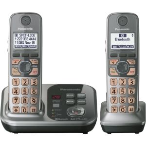 Panasonic KXTG7732S DECT 6 0 Cordless Phone KX TG7732S