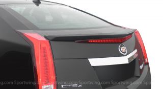Cadillac cts All 2 Door Coupe Models Painted Spoiler Wing Trim 2011 