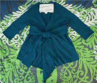   Graceful Point Cardigan Sweater Jacket Kimono Top Canary 8 10 M