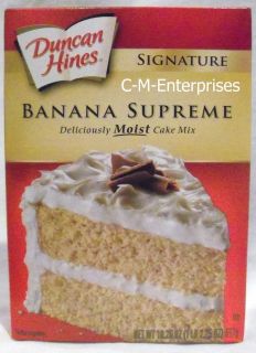 Duncan Hines Moist Deluxe Banana Supreme Cake Mix