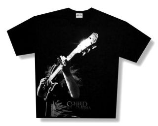 Coheed Cambria Custom Claudio Guitar Black T Shirt New Adult Large L 