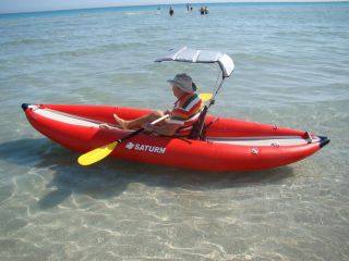 FOLDABLE SUN SHADE CANOPY ATTACHMENT FOR KAYAK OR KAYAK SEAT