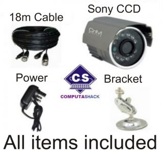 Camera 4 Channel 320GB DVR Home Business CCTV Security DIY System 