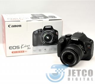 Canon EOS Kiss x4 550D Rebel T2i Digital SLR 18 55mm