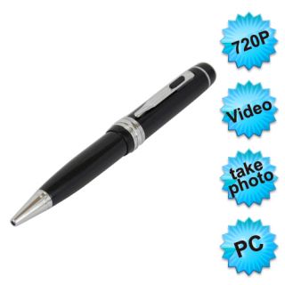 720P HD Digital Spy Pen Hidden Camera Recorder 4GB Video Audio and 