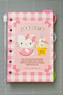   Hello Kitty Schedule Book LV Agenda Refills Diary Sanrio Lady