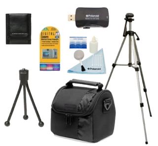 Deluxe Pro Accessory Starter Kit for Digital Cameras Camcorders