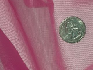   Pink Sheer Fabric Polyester Fabric Canopy Fabric 20 Denier sheer fs