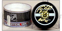 Cam Neely Autographed Boston Bruins Official Game Puck w HOF 
