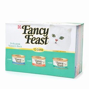 fancy feast gourmet cat food canned variety pack 12 ea 3 flavor 