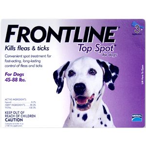 frontline dog 45 88 3 month bumpers frequent flyer yellow