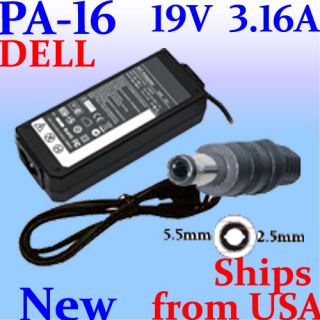 New AC Adapter Power Supply Cord for Dell Laptop PA 16
