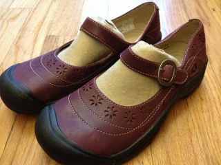 KEEN Womens CALISTOGA Mary Jane Flat Shoes NEW Size 7 in Purple