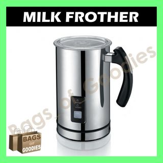   Coffee Milk Frother Stainless Steel Electric Latte Cappucino