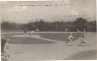 MA Becket Camp Greylock Senior Baseball Field M18186