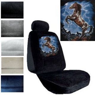 Seat Covers Car Truck SUV Lightning Horse Low Back PP 2