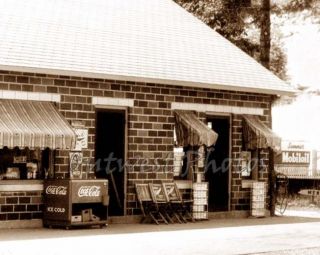 Camp Douglas Wi Coca Cola Coke Mobil Oil Gas Station
