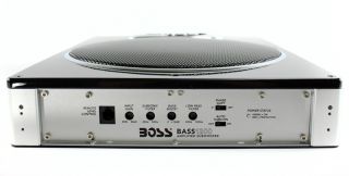 Boss BASS1200 10 1200W Low Profile Amplified Car Subwoofer 8 Gauge GA 