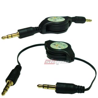 5mm Jack Car Stereo Aux Auxiliary Cable for MP3 iPod