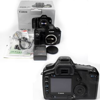 bidding for canon eos 5d digital camera with box sn 0520308341 very 