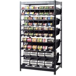 Food Rotation System Canned Soup Can Storage Rack Organizer Stand 