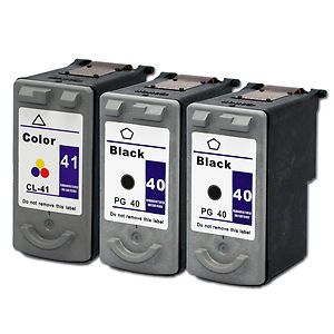 PK Canon PG 40 CL 41 Ink Cartridge for PIXMA MP160 MP170 MP180 