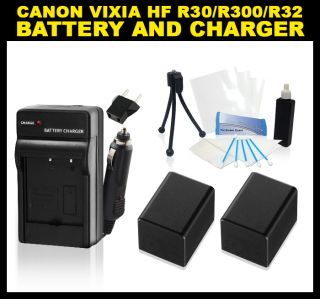   Battery Packs for Canon VIXIA HF R30 HF R300 HF R32 Camcorders