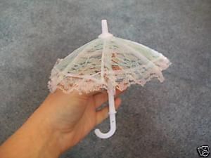 Caressa OOAK Fairy Art Doll Lacy Umbrella Accessory