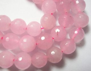 6mm Pink Alexandrite Faceted Round Loose Bead Gems 15
