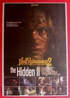 The Hidden 2 Horror Thai Movie Poster Seth Pinsker 1994