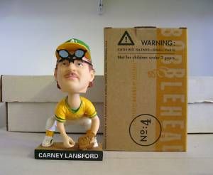 Carney Lansford 2004 Oakland As Bobble Bobblehead SGA