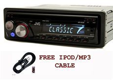 JVC KD R200 Car CD  Player Radio Stereo Receiver EQ