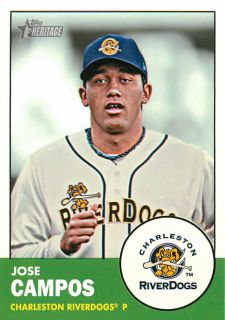 2012 topps heritage minors 156a jose campos