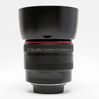 Canon EF 85mm F 1 2L USM Lens Best Portrait Lens Made Extra Clean 