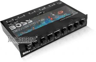 Boss EQ1208 4 Band Graphic Equalizer w Dual Color Selectable 