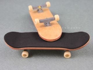 Lot 5 Pcs Canadian Maple Wooden Fingerboard Skateboards Foam Tape Deck 