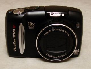 canon powershot sx120 is 10 0 mp digital camera black nice user manual 