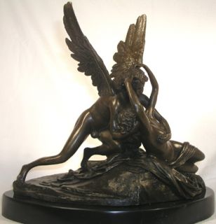 Canova Cupid and Psyche Nude Bronze Sculpture Statue