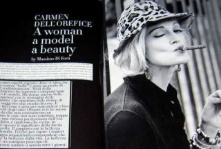 Vogue ITA March11 Carmen Kass Stella Tennant Guinevere Van Seenus 