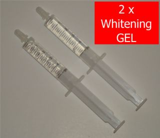   Whitening Tooth Whitener Kit 44 Carbamide Gel Trays LED Light
