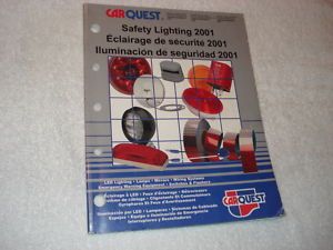 Grote CarQuest Safety Lighting Mirror Catalog 2001