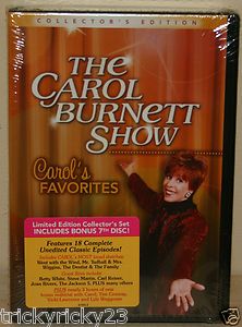 THE CAROL BURNETT SHOW CAROLS FAVORITES LIMITED ED COLLECTORS 7 DISC 