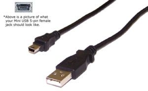 USB Cable for Canon IFC 400PCU A510 A520 A530 A540 New
