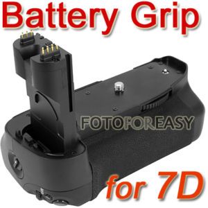 Vertical Battery Grip for Canon EOS 7D Camera BG E7
